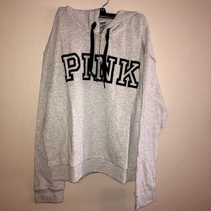 > NWT Victoria Secret Light Gray Jacket /Hoodie.